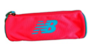 Piórnik szkolny młodzieżowy New Balance pink neon