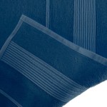 Ręcznik bamboo Moreno 70x140 kolor błękit morski