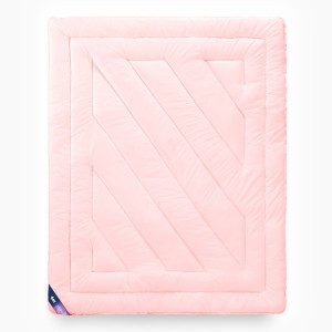Kołdra zimowa 155x200 cm antyalergiczna Mikrofibra różowa, linia Antiallergic Classic