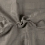 Pościel satyna bawełniana 140x200 Exclusive Marsela Grey, szara w kratkę