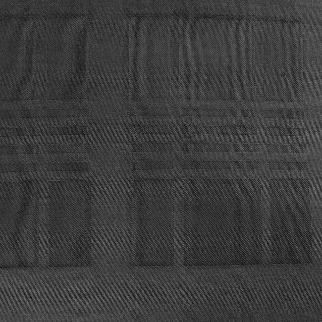 Pościel satyna bawełniana 220x200 Exclusive Marsela Anthracite, ciemno szara w kratkę