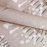 Pościel bawełniana 140x200 Blush beżowa w dmuchawce, Cottonlove