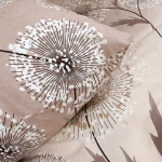 Pościel bawełniana 160x200 Blush beżowa w dmuchawce, Cottonlove
