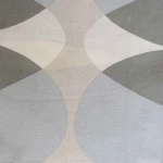 Pościel bawełniana 180x200 Forma Stone szara w geometryczny wzór, Cottonlove