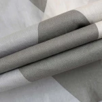 Pościel bawełniana 160x200 Forma Stone szara w geometryczny wzór, Cottonlove