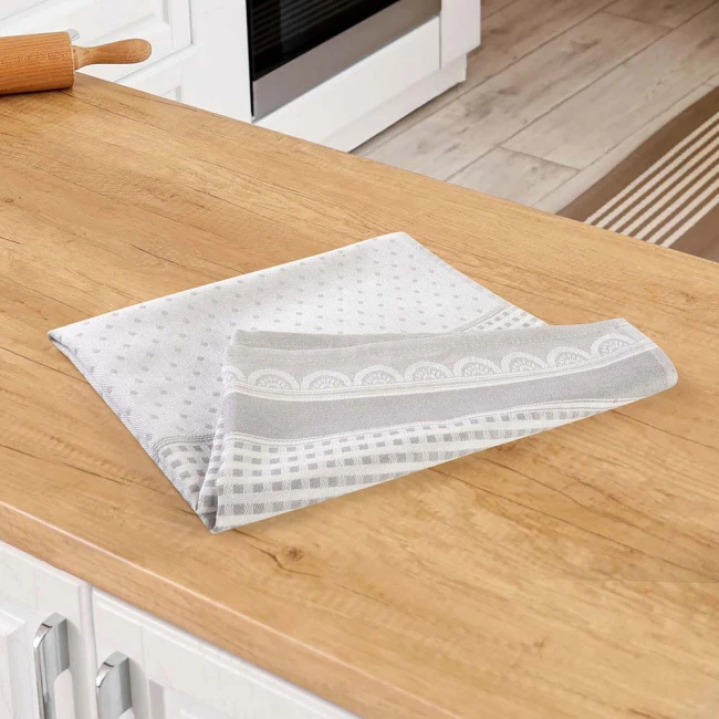 Komplet ścierek kuchennych bawełnianych 3 szt. 50x70 Zefirek