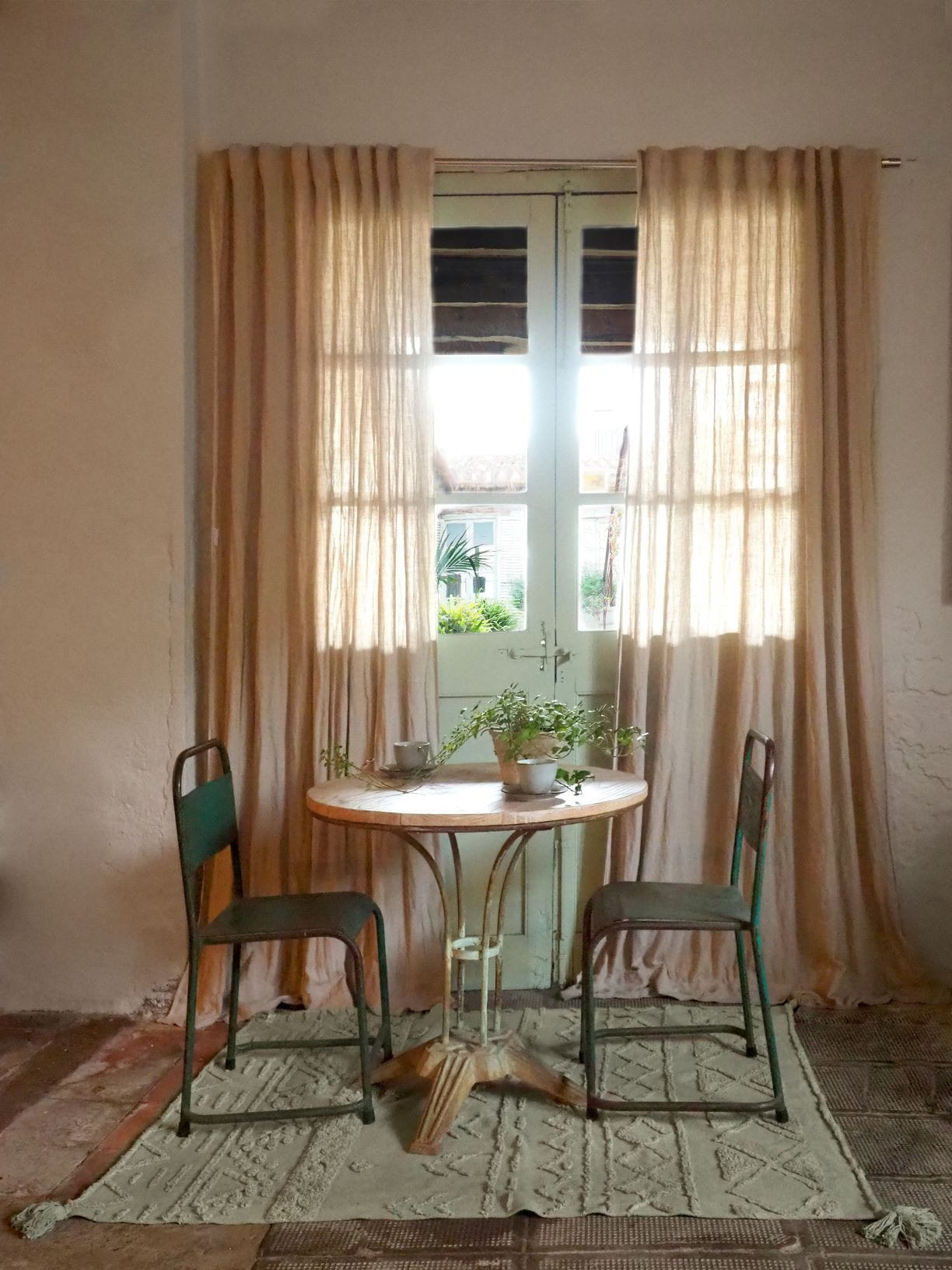 Dywan bawełniany Tribu Olive L 170x240 cm, Lorena Canals